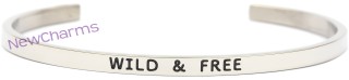 CB135 Wild and Free Cuff Bangle Bracelet