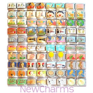 MIX122=80 Italian Charms