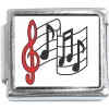 A10450 Music Notes Italian Charm