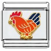 Rooster Italian Charm