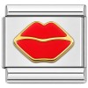 CT1194 Red Lips Italian Charm
