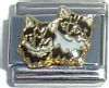 CT1267 Two Cats Italian Charm