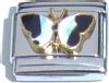 CT1325 Butterfly Blue Black and White