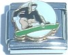 CT1448 Snowboarder Italian Charm