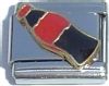 CT1882 Red Soda Pop Bottle Italian Charm