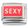 CT2116 Sexy on Red Italian Charm 