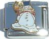 CT3128 Snowman Italian Charm