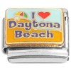 CT3145 I Love Daytona Beach Italian Charm