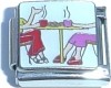 CT4091 Sharing Coffee or Tea with a Friend Italian Charm