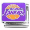 CT4513 Los Angeles Basketball Italian Charm