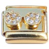 CT4840 Bling Sunglasses Gold Base Italian Charm