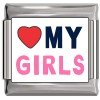 CT6401 Love My Girls Photo Italian Charm