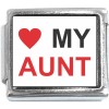 CT6429 Love My Aunt Photo Italian Charm