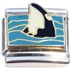 CT6752 Killer Whale Ocean Wave Italian Charma
