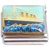 CT6856 Cruise Ship Big Boat Italian Charm