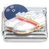 CT7269 Bowling Ball White Shoes Italian Charm