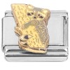 CT7318 Racoon Climbing Tree Italian Charm