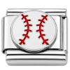 CT7946 Baseball Sports Italian Charm