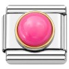 CT7949 Pearly Pink Design Italian Charm