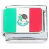 CT8252 Mexico Country Flag Italian Charm