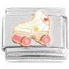 CT8314 Roller Skate Heart Star Italian Charm