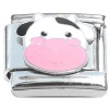 CT8500 Cute Cow Face Italian Charm