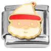 CT8758 Santa Face Hat Beard Italian Charm