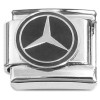 CT8922 Mercedes Car Emblem Italian Charm