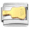 T226 Guitar Goldtone Italian Charm