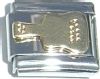 T226 Gold Guitar Italian Charm