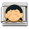 T3291 Crying Face Italian Charm /