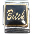 13mmT595 Bitch 13mm Italian Charm