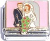 CT9056 Bride and Groom Italian Charm
