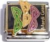 CT9140 Mardi Gras Masks Italian Charm