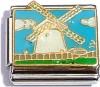 CT9142 Windmill Blue Sky Italian Charm