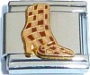 CT6323 Patterned Boot Italian Charm