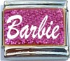 CT6549 Barbie Pink Italian Charm