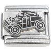 CT9819 Black Vintage Classic Car Italian Charm