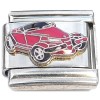CT9820 Red Convertible Car Italian Charm