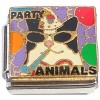 CT9871 Party Animals Kitty Cat Italian Charm