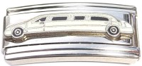 CT9912 White Limo Limousine Superlink Italian Charm