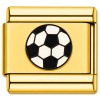 TG2014 Soccer Ball Sports Gold Value Italian Charm