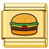 TG2021 Burger Cheeseburger Gold Value Italian Charm