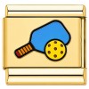 TG2059 Pickleball Paddle Pickle Ball Gold Value Italian Charm