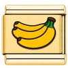 TG2061 Banana Bunch Gold Value Italian Charm