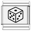TV1053 Dice Roll Value Italian Charm