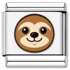 TV1064 Sloth Face Value Italian Charm