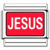 TV1095 Jesus on Red Value Italian Charm