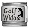 Laser Golf Widow Italian Charm