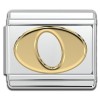 Gold Letter Italian Charms